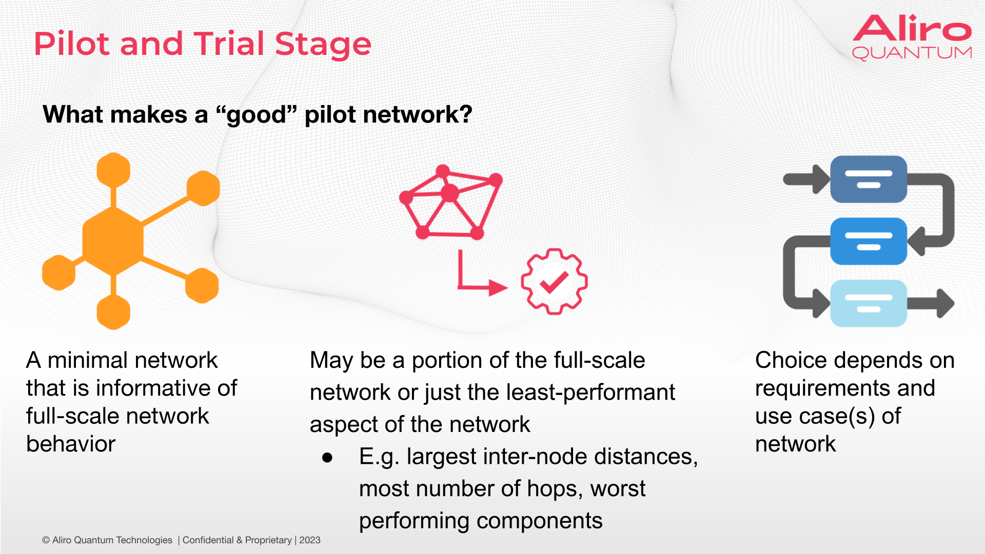 Pilot and trial blog - what makes a good pilot network