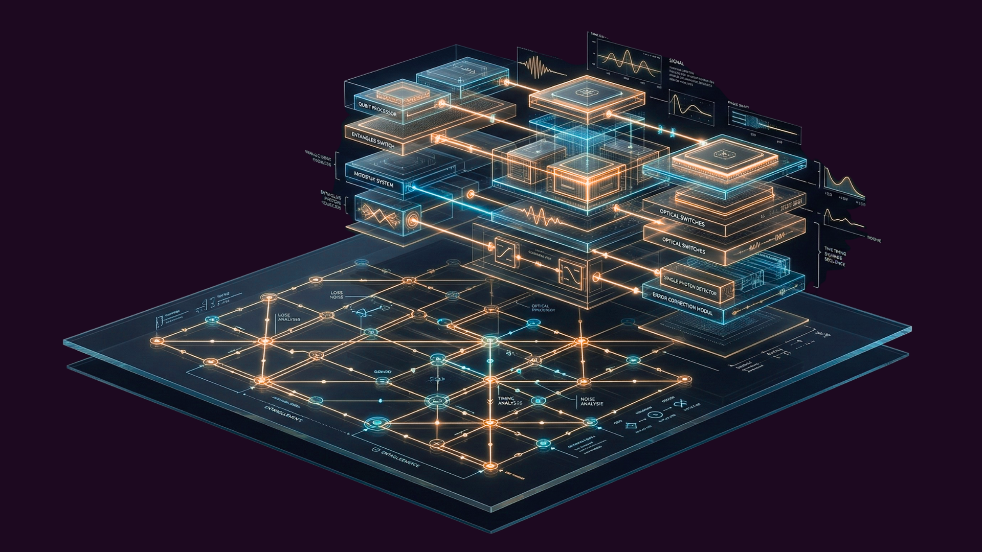 Quantum Network Simulation