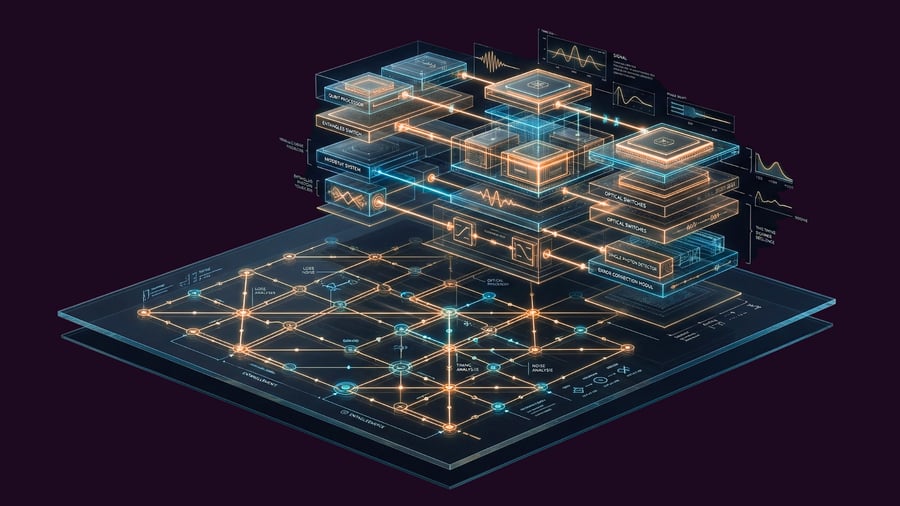 Quantum Network Simulation