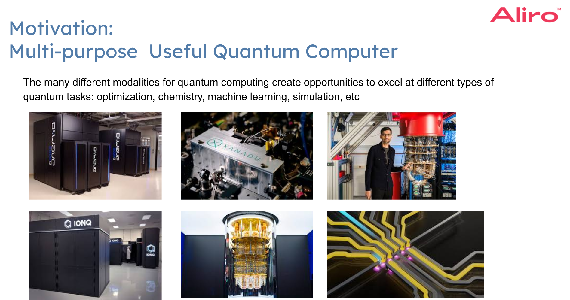 Networking different quantum computing platforms