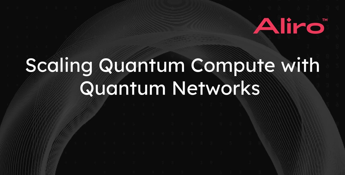 Scaling Quantum Compute with Quantum Networks