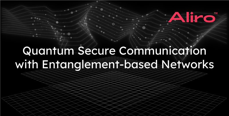 Quantum Secure Communication with Entanglement-based Networks