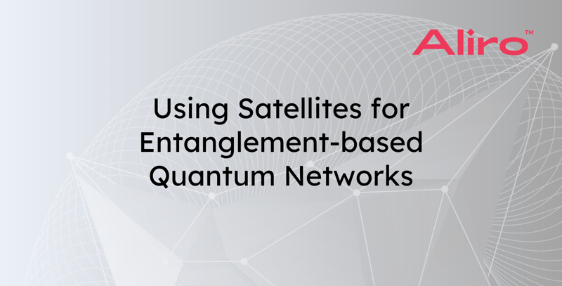 Using Satellites for Entanglement-based Quantum Networking