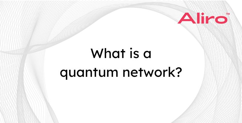 What is a quantum network?