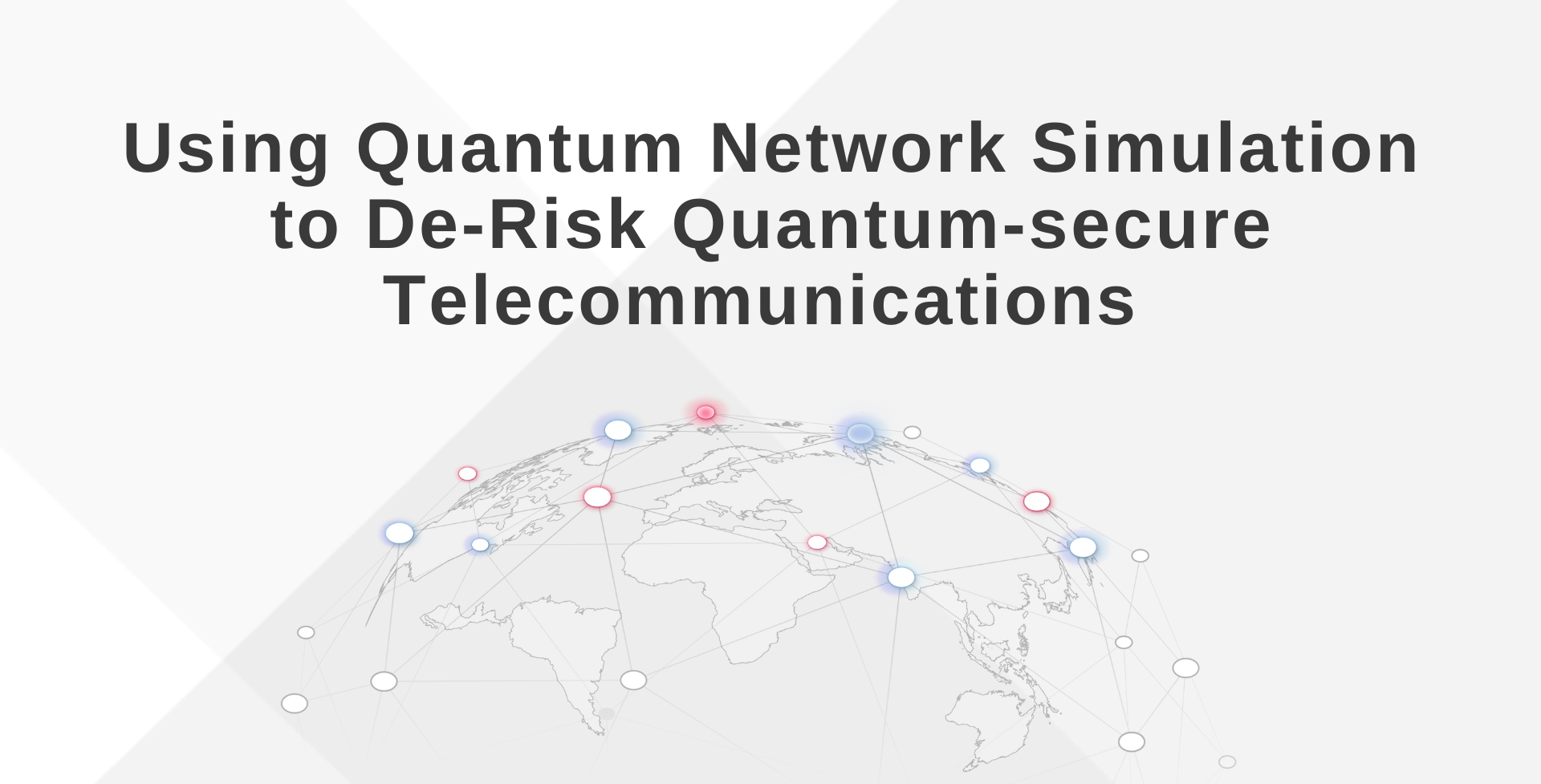 Report: Using Quantum Network Simulation to De-Risk Quantum-secure Telecommunications