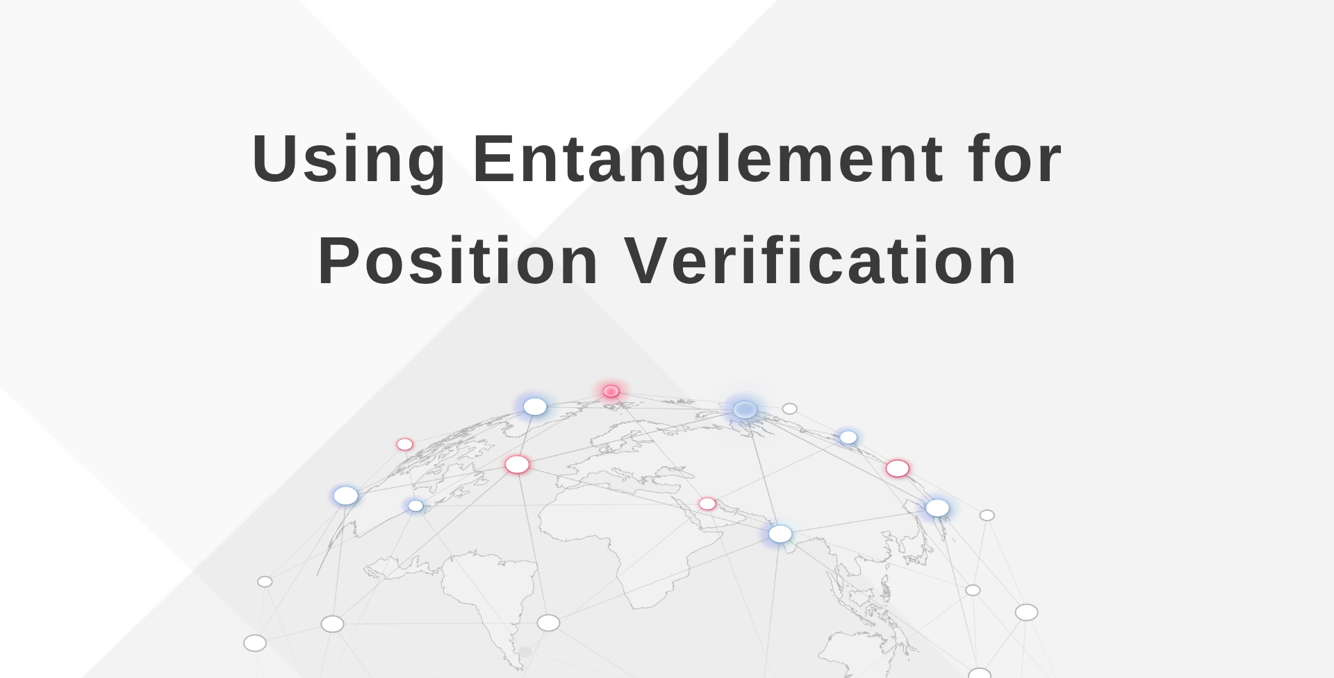 Using Entanglement for Position Verification